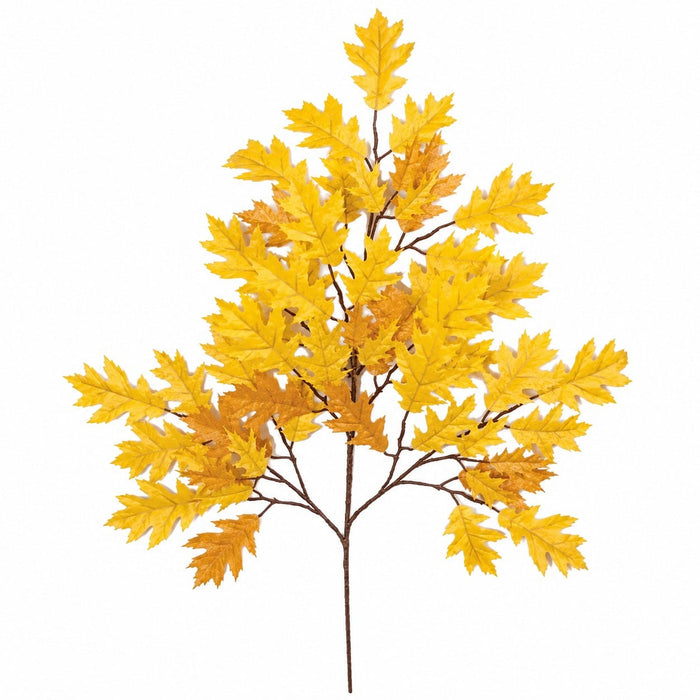 29" IFR Artificial Pin Oak Branch Stem -Gold (Pack of 12) - PR-4695