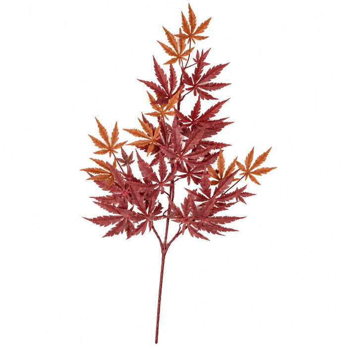 30" IFR Artificial Maple Branch Stem -Burgundy (Pack of 12) - PR-50510