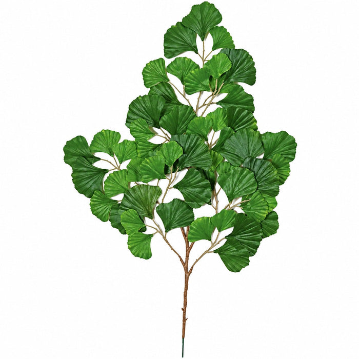 23" IFR Artificial Ginkgo Branch Stem -Green (Pack of 12) - PR512