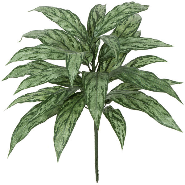 artificial aglaonema 27" IFR Aglaonema Silver Queen Artificial Plant -Green/Gray (Pack of 12)