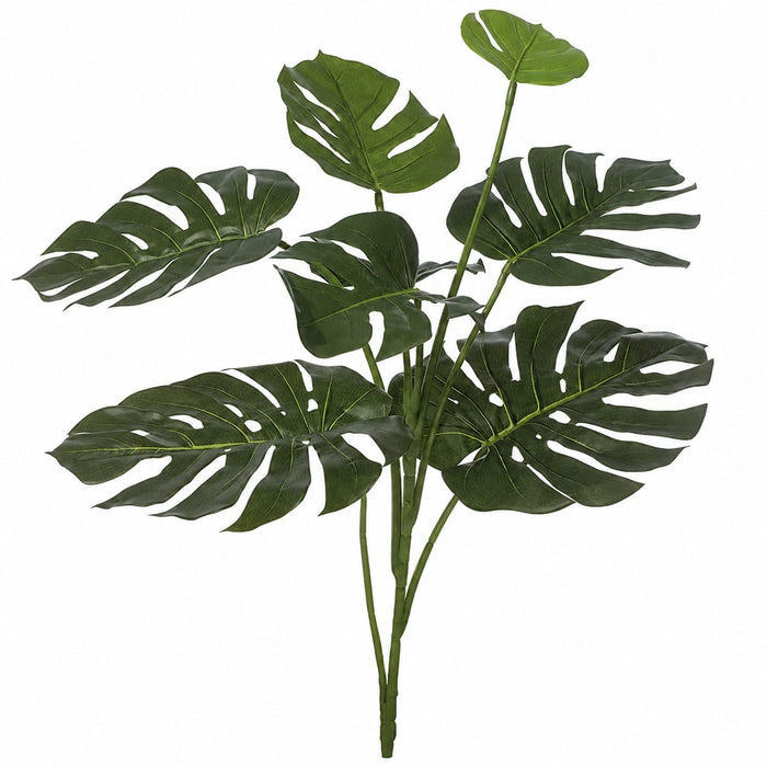 34" IFR Split Leaf Philodendron Monstera Artificial Plant -Green (Pack of 12) - PR62550