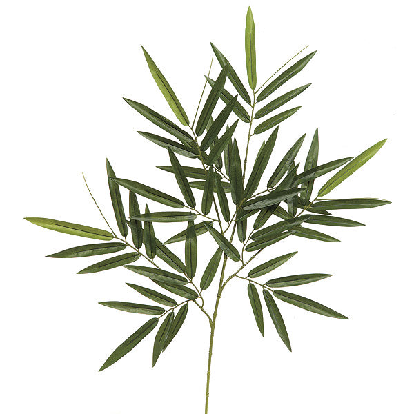 30" IFR Artificial Bamboo Branch Stem -Green (pack of 24) - PR62560
