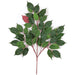 28" IFR Artificial Red Ficus Branch Stem -Green/Red (pack of 24) - PR706