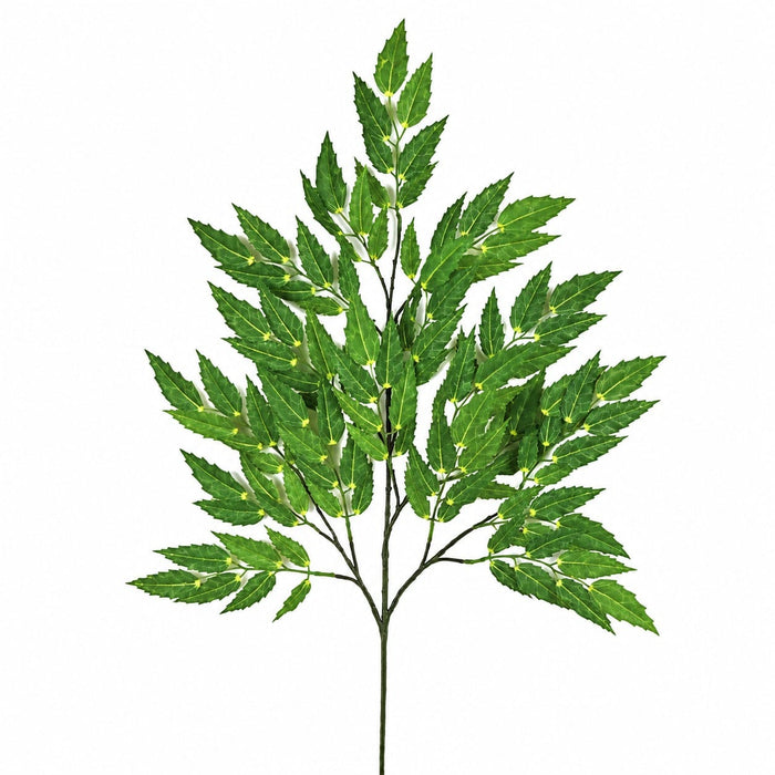 30" IFR Artificial Mahonia Branch Stem -Green (Pack of 12) - PR80050