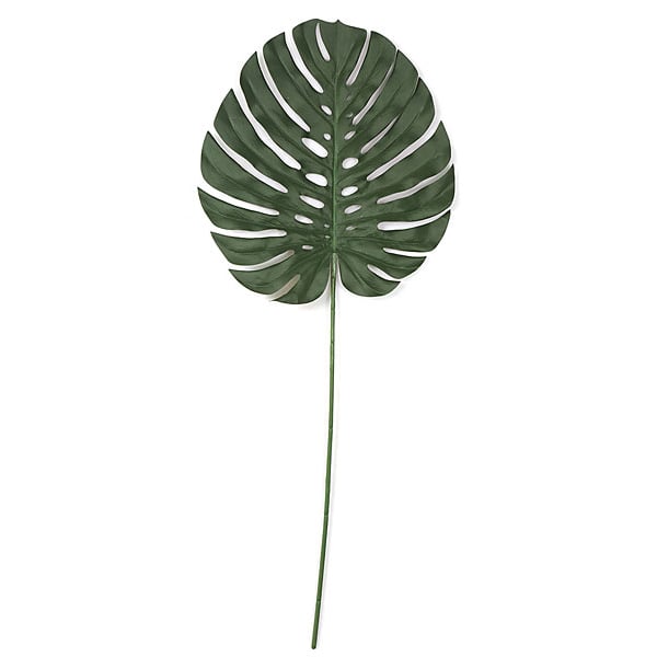 fake split leaf philodendron 37" IFR Artificial Split Philodendron Monstera Leaf Stem -Green (Pack of 24)