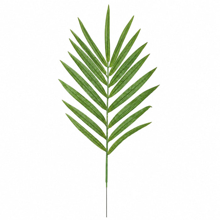 42" IFR Silk Kentia Palm Branch Stem -Green (Pack of 12) - PR87180
