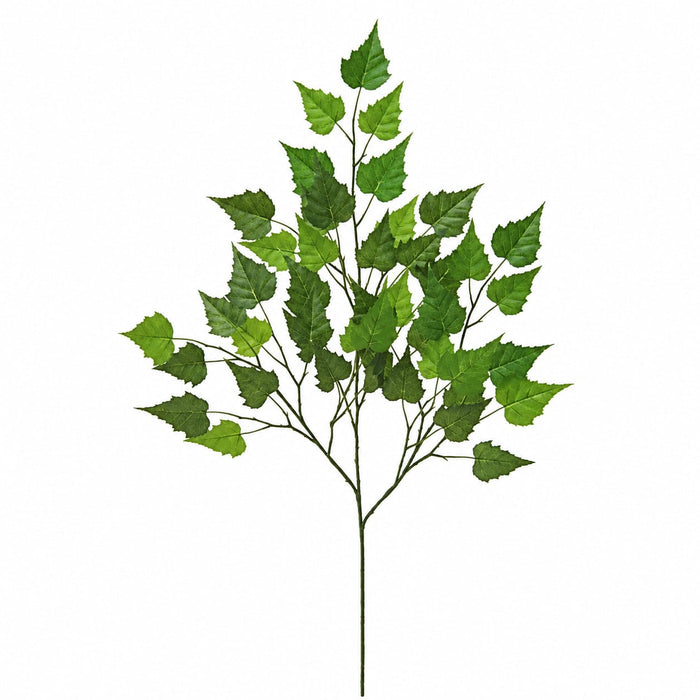 28" IFR Artificial Birch Branch Stem -Green (Pack of 24) - PR8935