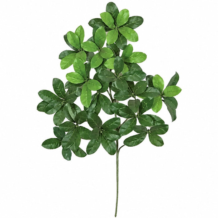 24" IFR Artificial Laurel Leaf Branch Stem -Green (Pack of 12) - PR966