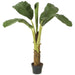 3' Banana Silk Palm Tree w/Pot -Green (pack of 2) - W2470
