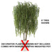 9' CUSTOM MADE IFR Weeping Willow Artificial Tree w/Pot -Green - WR1383