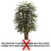 5' Rhapis Artificial Palm Tree w/Pot -Green - W1540