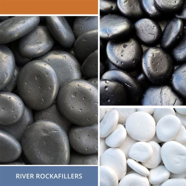 Rockafiller River Faux Landscaping Rocks